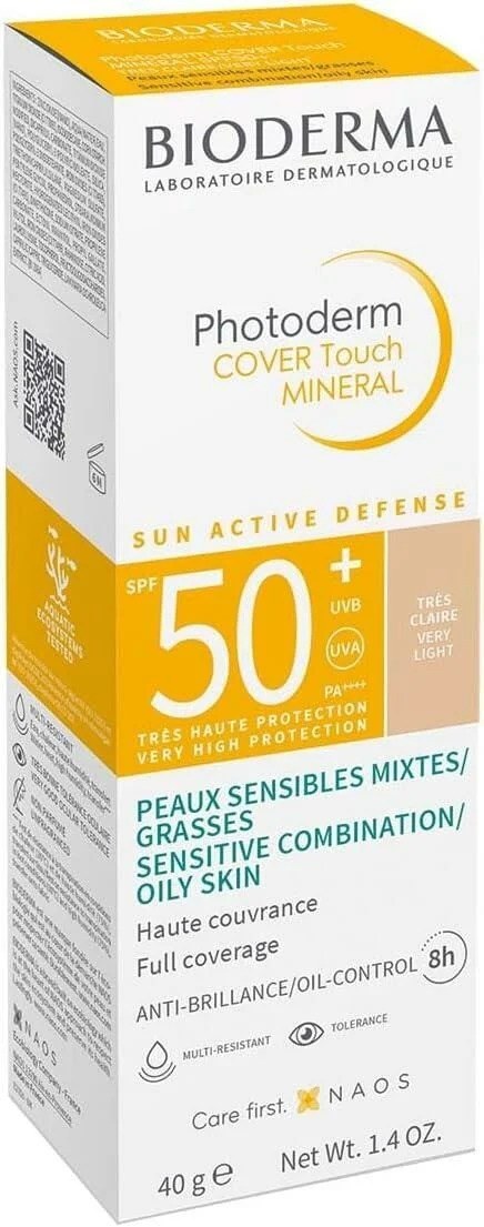 Bioderma Photoderm Cover Touch Very Light 50 Faktör Güneş Kremi 40 gr