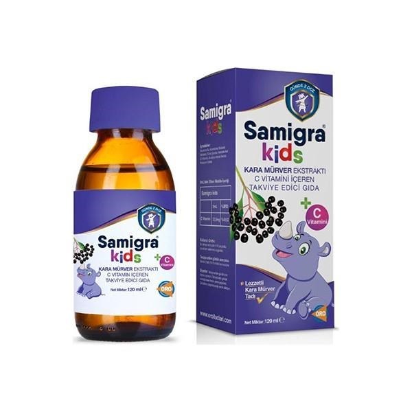 Samigra Kids Kara Mürver Ekstresi 120 ml