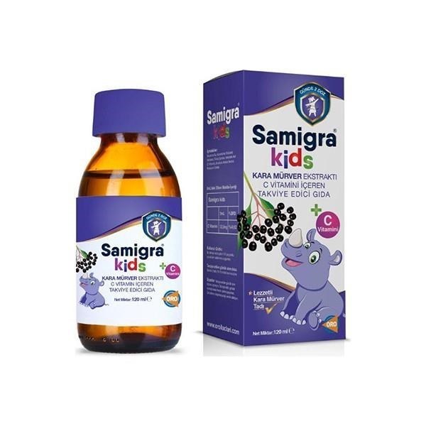 Samigra Kids Kara Mürver Ekstresi 120 ml