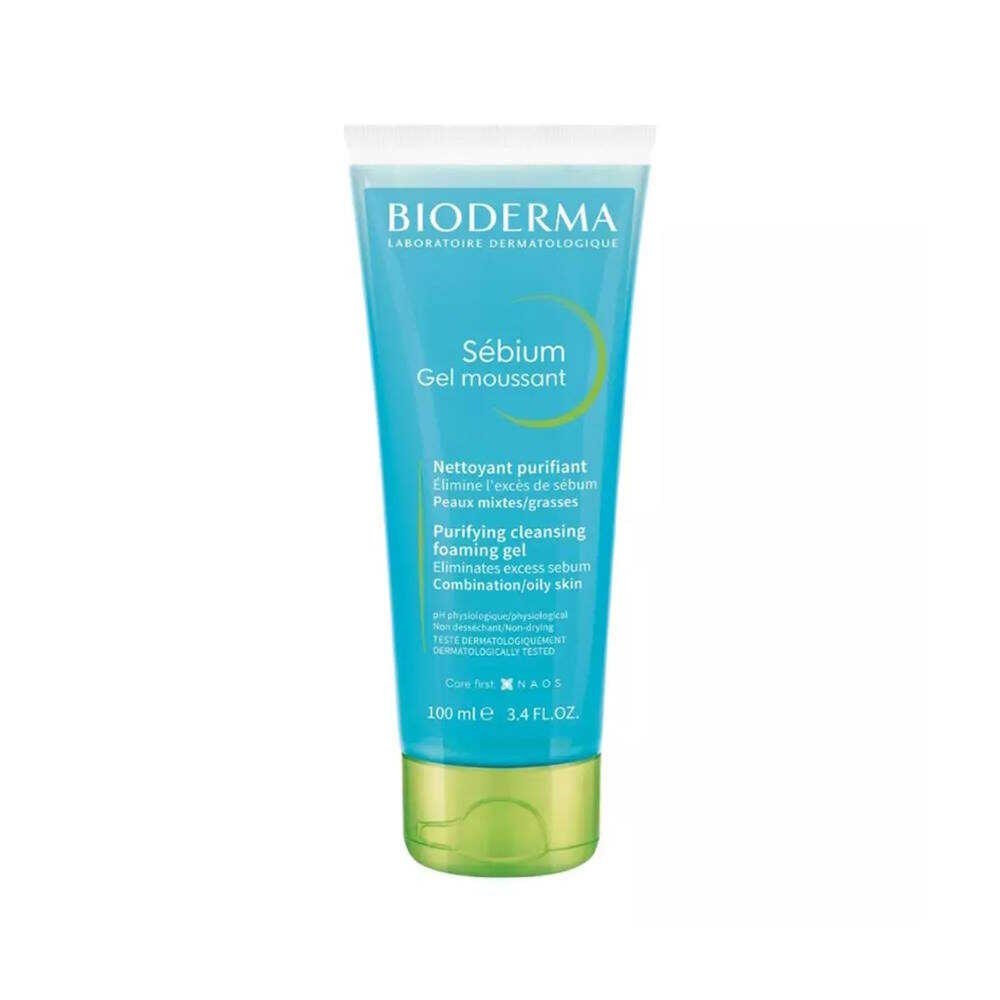 Bioderma Sebium Foaming Gel Tube 100 ml Karma ve Yağlı Ciltler Temizleme Jeli