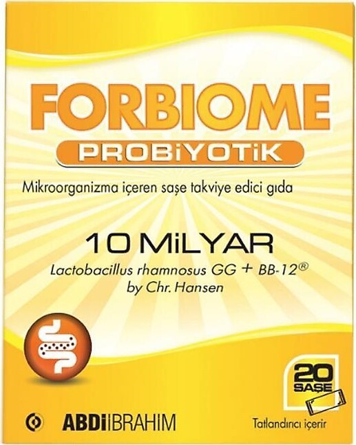 Forbiome Probiyotik 20 Saşe