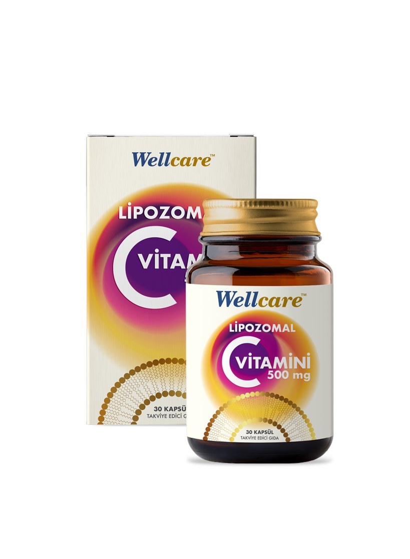 Wellcare Liposomal Vitamin C 500mg 30 Kapsül