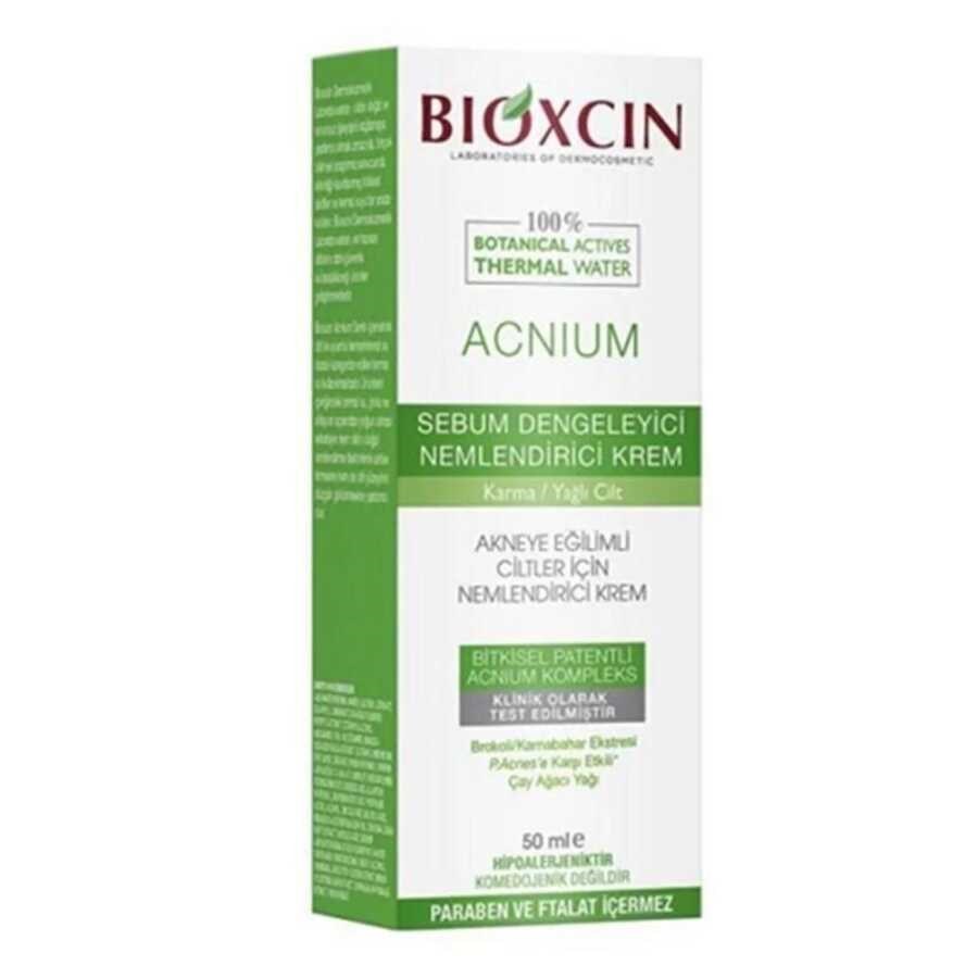 Bioxcin Acnium Sebum Dengeleyici 50 ml Nemlendirici Krem