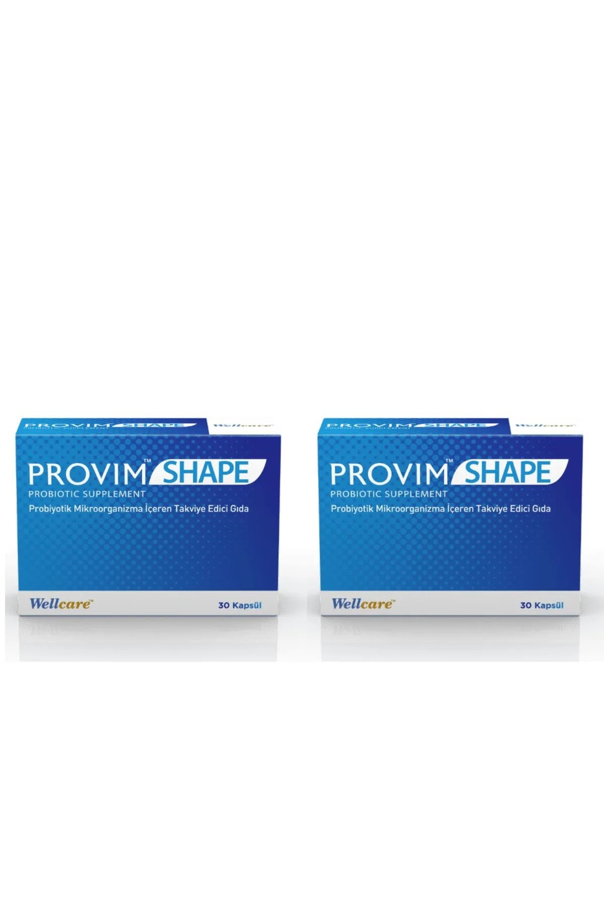 Wellcare Provim Shape Probiyotik 30 Kapsül 2'li