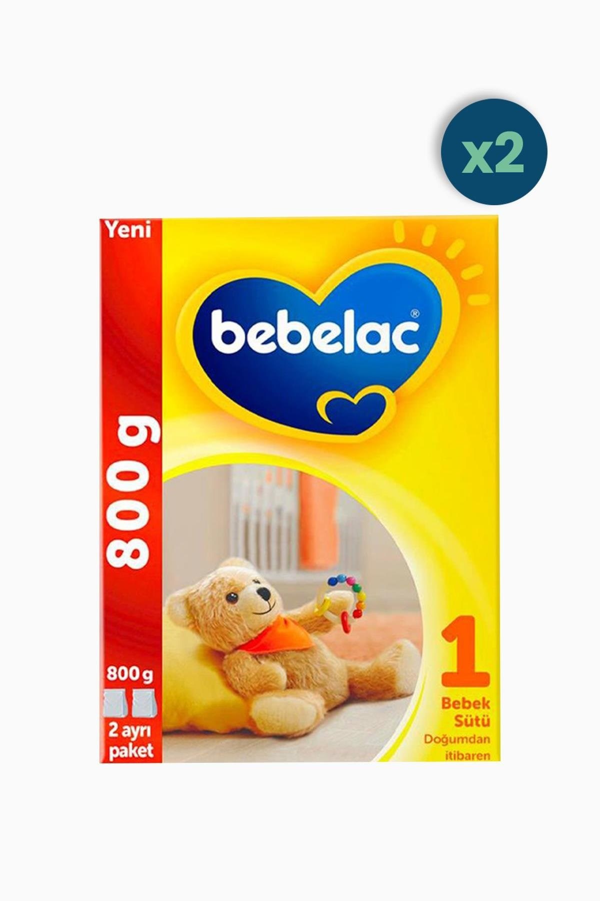 Bebelac 1 Bebek Sütü 800 gr 2 Adet