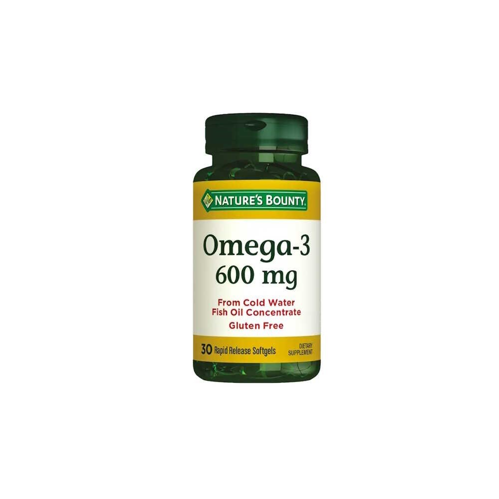 Nature's Bounty Omega 3 600 mg 30 Kapsül