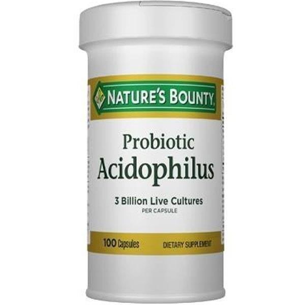 Nature's Bounty Probiotic Acidophilus With Pectin 100 Kapsü