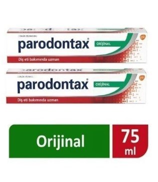 Parodontax Orijinal Florürsüz Diş Macunu 75 ml 2 Adet