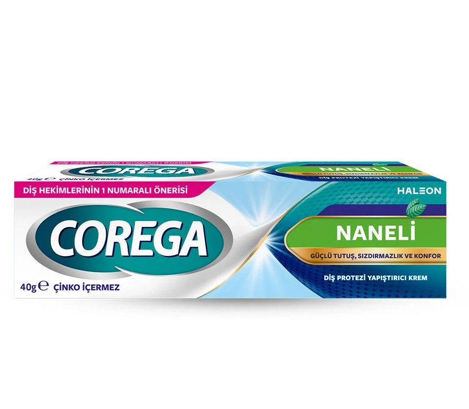 Corega Naneli 40 gr Diş Protezi Yapıştırıcı Krem