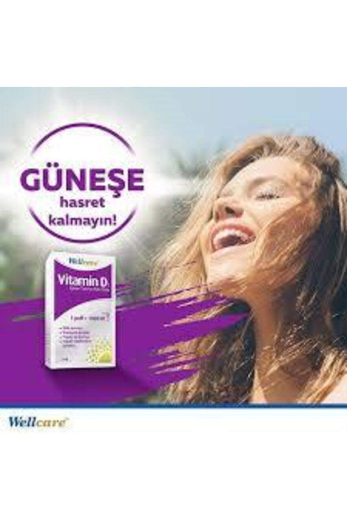 Diğer Wellcare Vitamin D3 1000 Iu 5 Ml Sprey Skt:09/2021