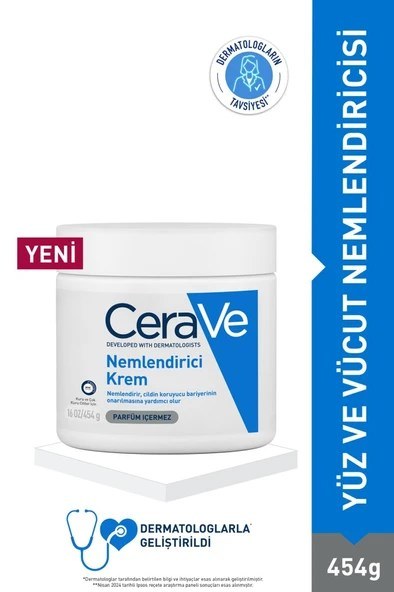Cerave Moisturising Cream Nemlendirici Krem 454 gr