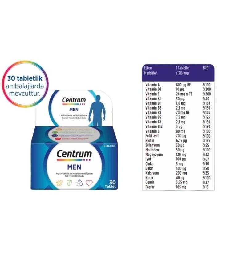 Centrum Men 30 Tablet
