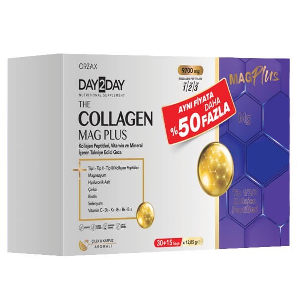 Day2Day The Collagen Mag Plus 45 Saşe