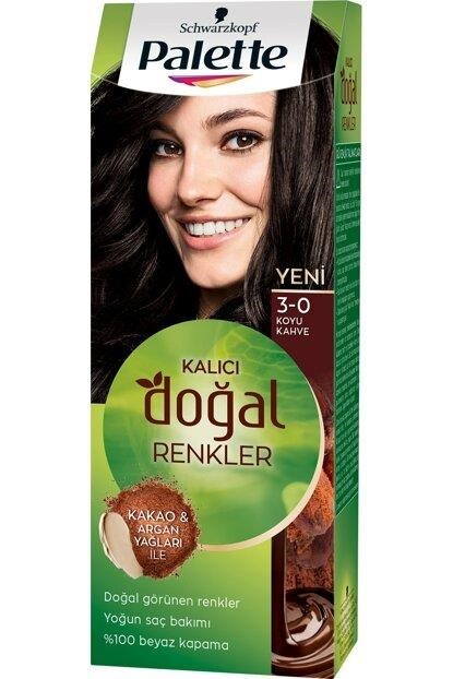 Palette Natural 3-0 Koyu Kahve