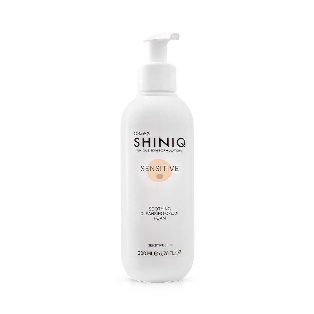Orzax Shiniq Hassas Ciltler İçin Temizleyici Krem Köpük 200 ml