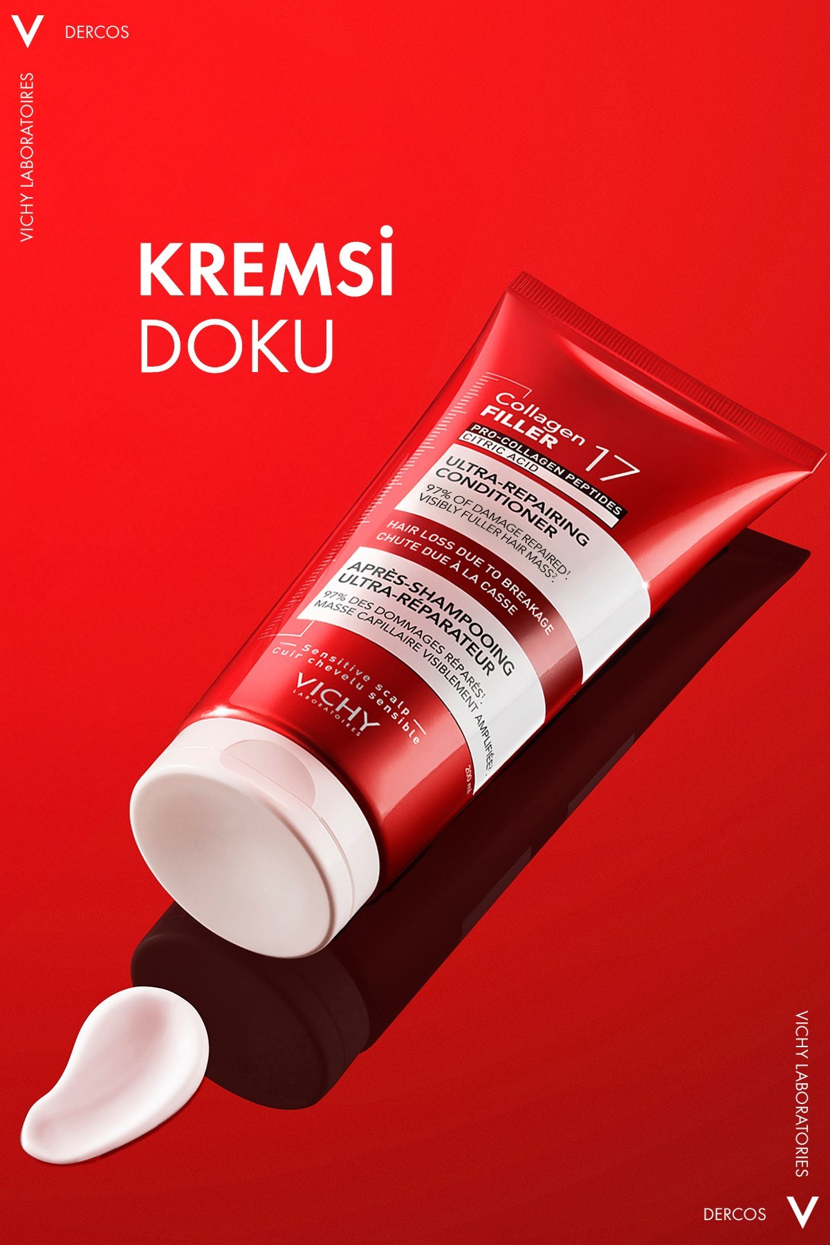 Dercos Collagen 17 Filler Saç Bakım Kremi 200ml