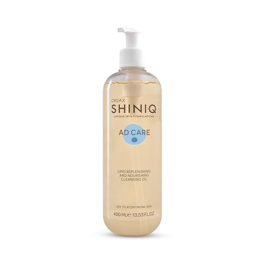 Orzax Shiniq Vücut Temizleme Yağı 400 ml Kuru Çok Kuru ve Atopiye Eğilimli Ciltler için