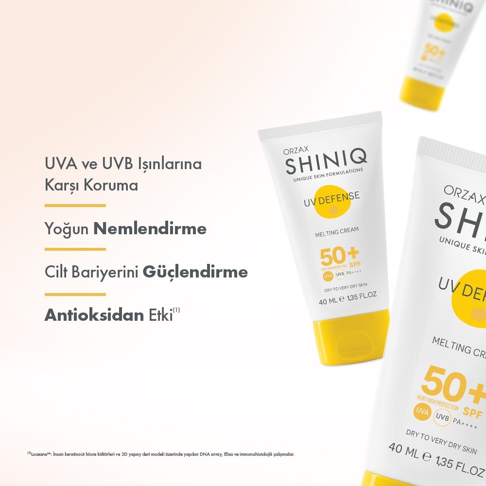 Orzax Shiniq Uv Defence Meltıng Cream Spf+50 40ml