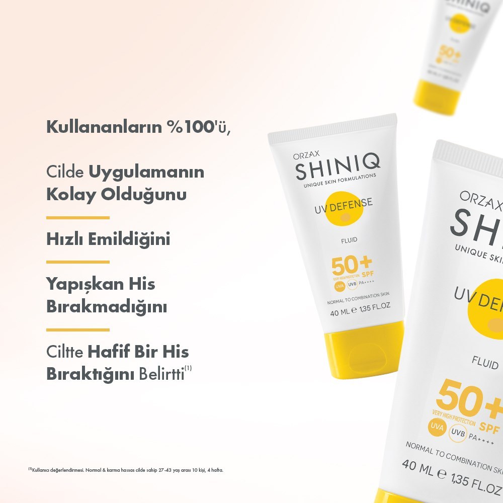 Orzax Shiniq Uv Defence Fluid Spf+50 40ml
