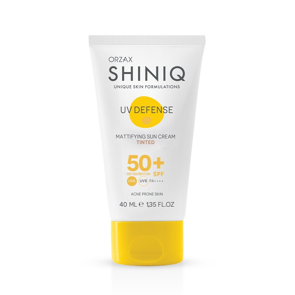 Orzax Shiniq Uv Defence Mattıfyıng Sun Cream Tinted spf+50 40ml
