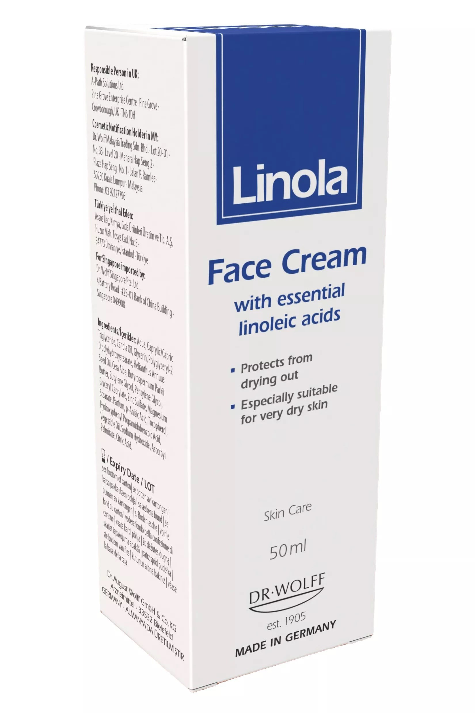 Linola Yüz Bakım Kremi 50 ml
