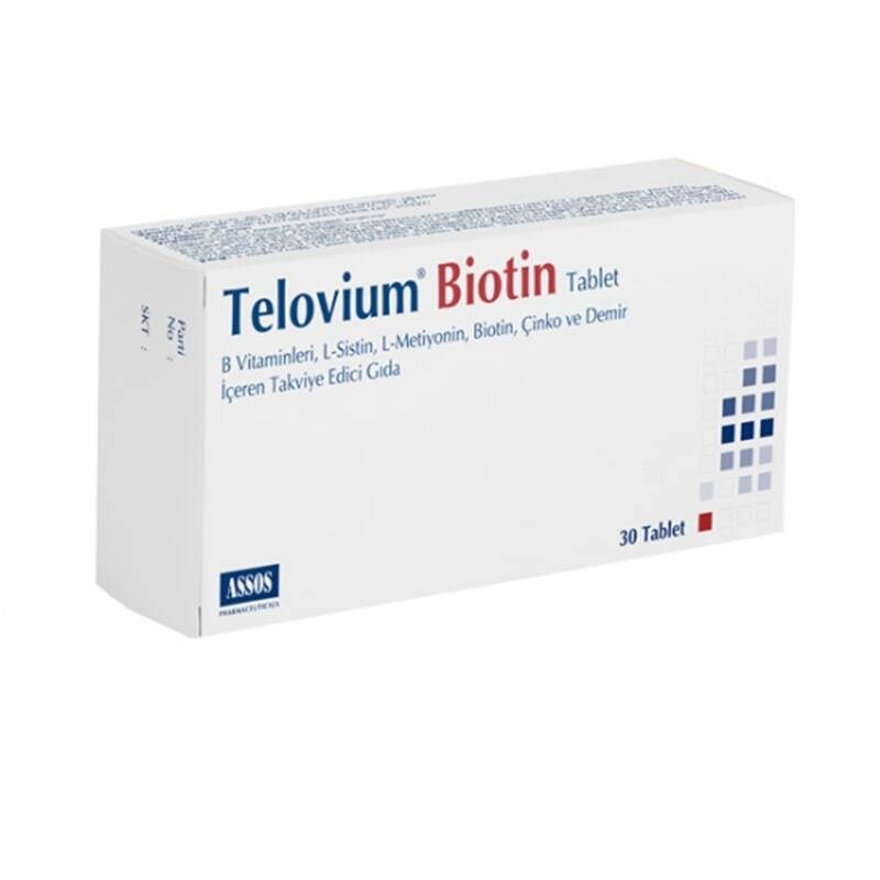 Assos Telovium Biotin 30 Tablet