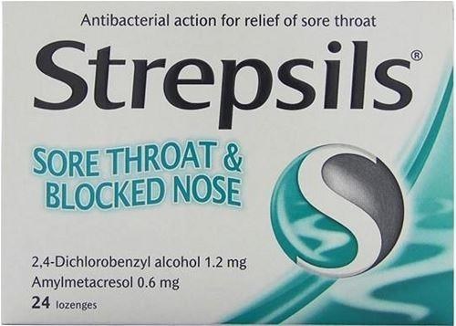 Strepsils Menthol 24 Pastil