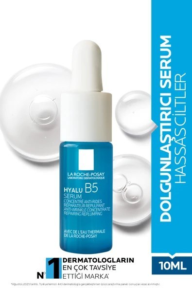 La Roche-Posay Hyalu B5 Kırışıklık Karşıtı, Onarıcı ve Dolgunlaştırıcı Yoğun Konsantre Serum 10 Ml