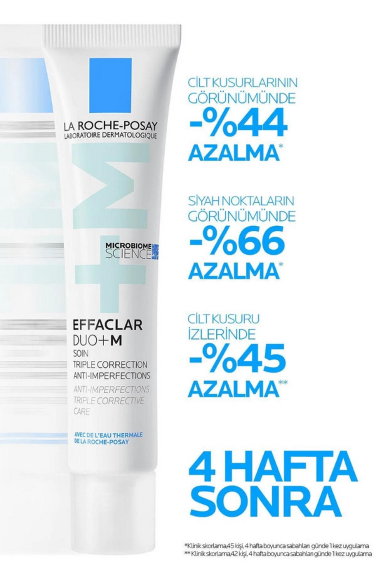 Effaclar Duo+M Yağlı, Akne/Sivilce Eğilimli Ciltler için Yüz Bakım Kremi 15ml