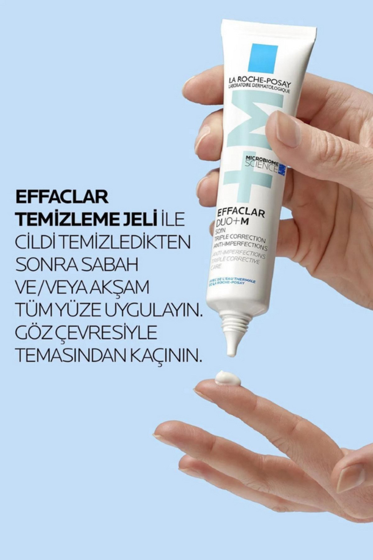 Effaclar Duo+M Yağlı, Akne/Sivilce Eğilimli Ciltler için Yüz Bakım Kremi 15ml