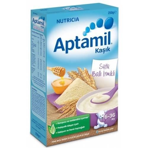 Aptamil Sütlü Ballı İrmikli 250 gr Kaşık Maması