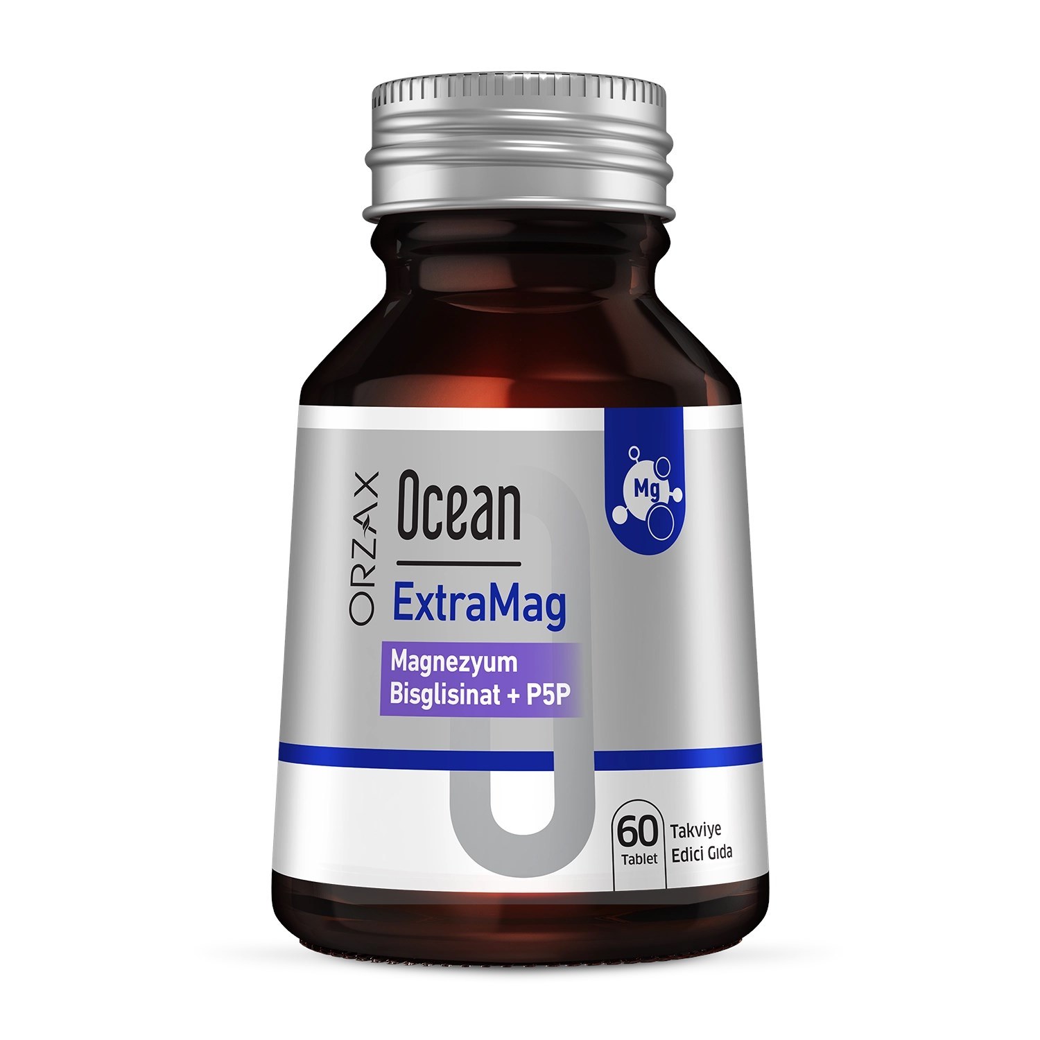 Ocean Extramag Magnezyum Bisglisinat + P5P 60 Tablet