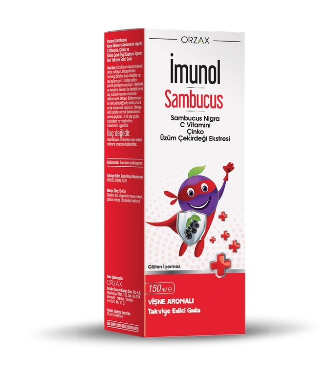 İmunol Sambucus 150 ml Şurup