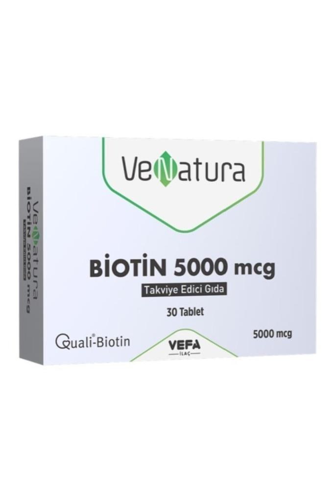 Venatura Biotin 5000 mcg 30 Tablet
