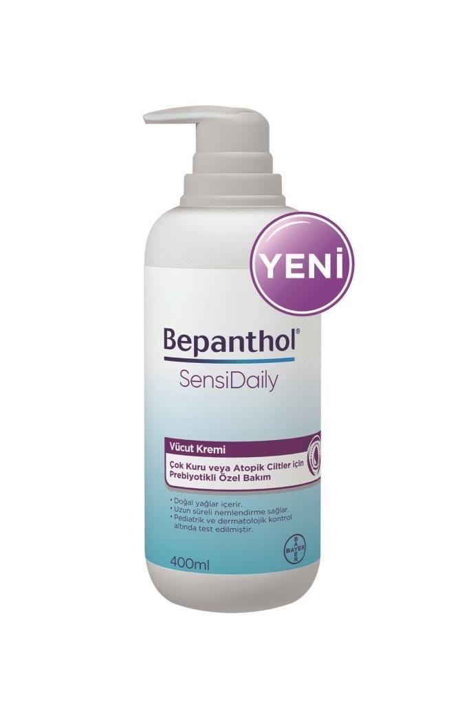 Bepanthol SensiDaily Pompalı 400 ml Vücut Kremi