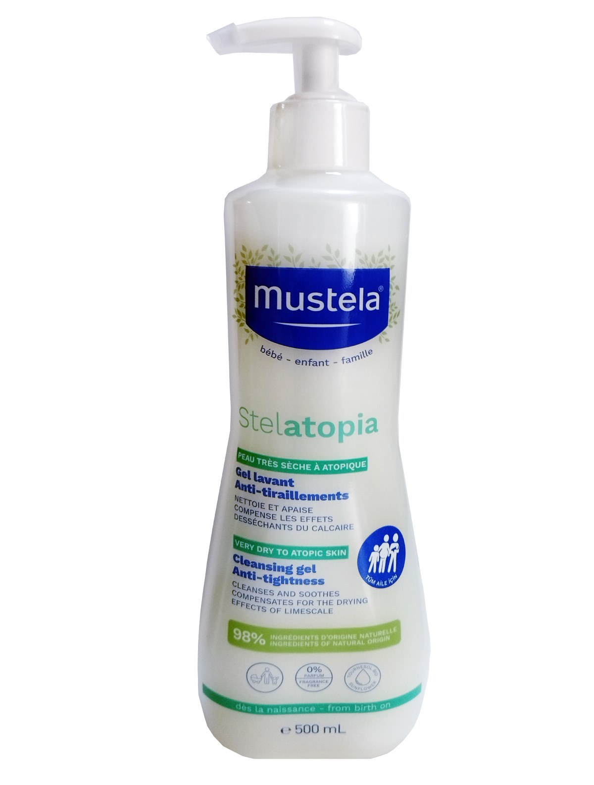 Mustela Stelatopia Cleansing Gel 500 ml Şampuan