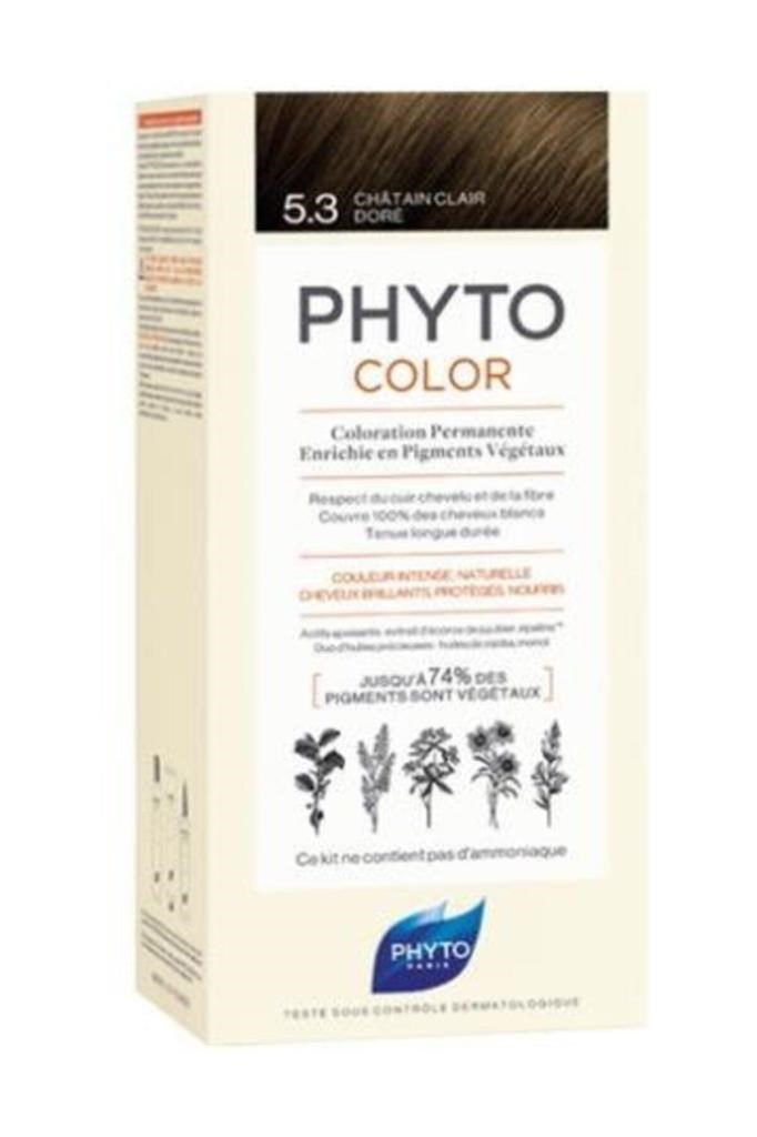 Phyto Color 5.3 Açık Kestane Dore Bitkisel Saç Boyası