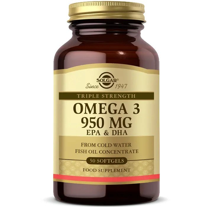 Solgar Omega 3 950 mg 50 Kapsül Balık Yağı