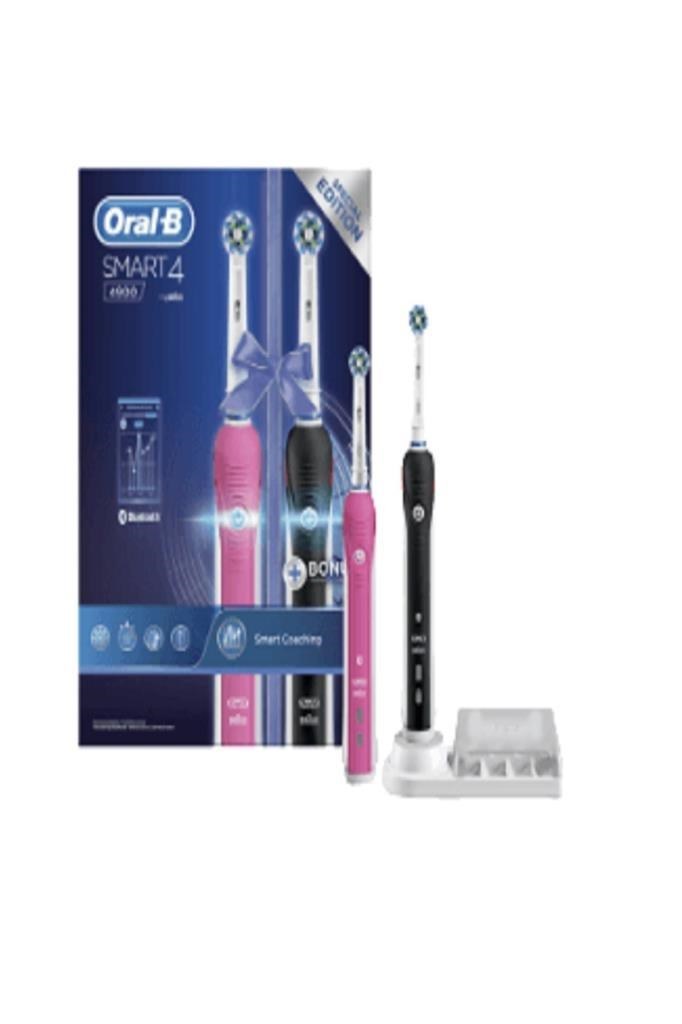 Oral-B Smart 4 4900 Şarjlı Diş Fırçası 2'li Avantaj Paketi