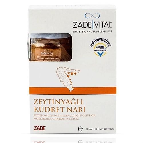 Zade Vital Zeytinyağlı Kudret Narı 20 ml x 8 Cam Kavanoz