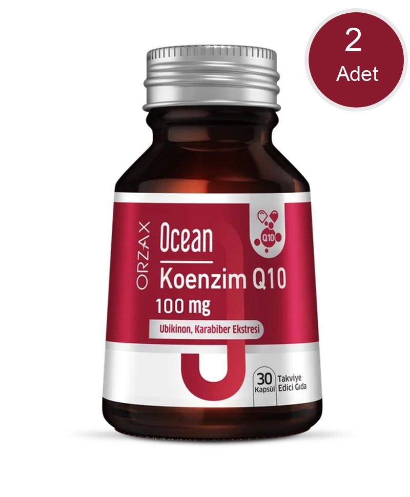 Ocean Koenzim Q10 100 mg 30 Kapsül 2 Adet