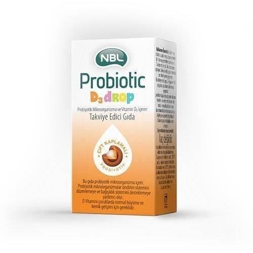 NBL Probiotic D3 Drop 7,5 ml Damla