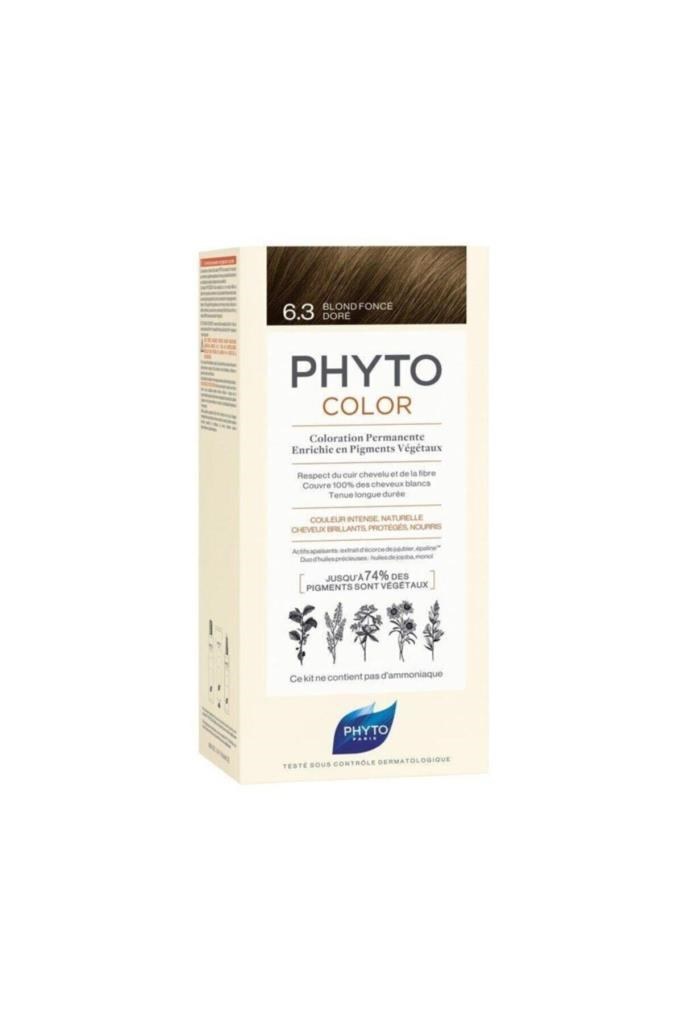 Phyto Color 6.3 Koyu Kumral Dore Bitkisel Saç Boyası
