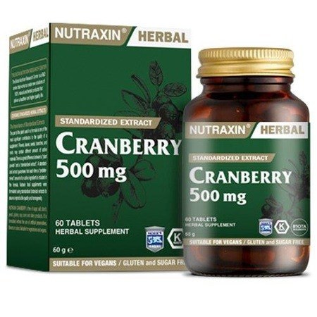 Nutraxin Cranberry 500mg 60 Tablet