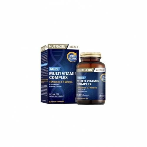 Nutraxin Multivitamin Complex 60 Tablet Erkek