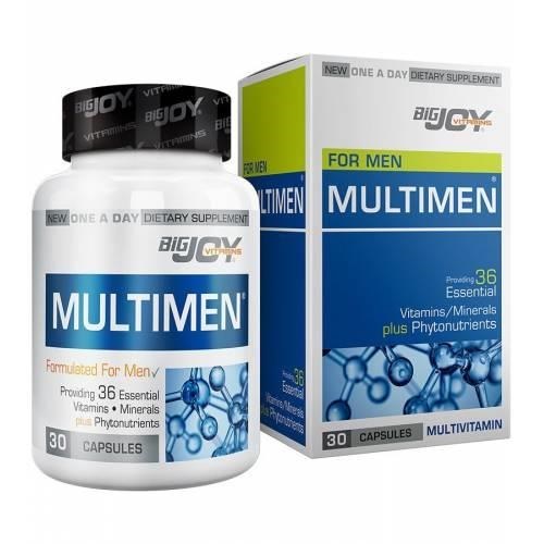BigJoy Vitamins Multimen Mulltivitamin 30 Kapsül
