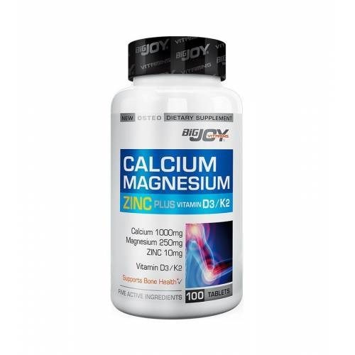 BigJoy Vitamins Calcium Magnesium Zinc Plus 100 Tablet